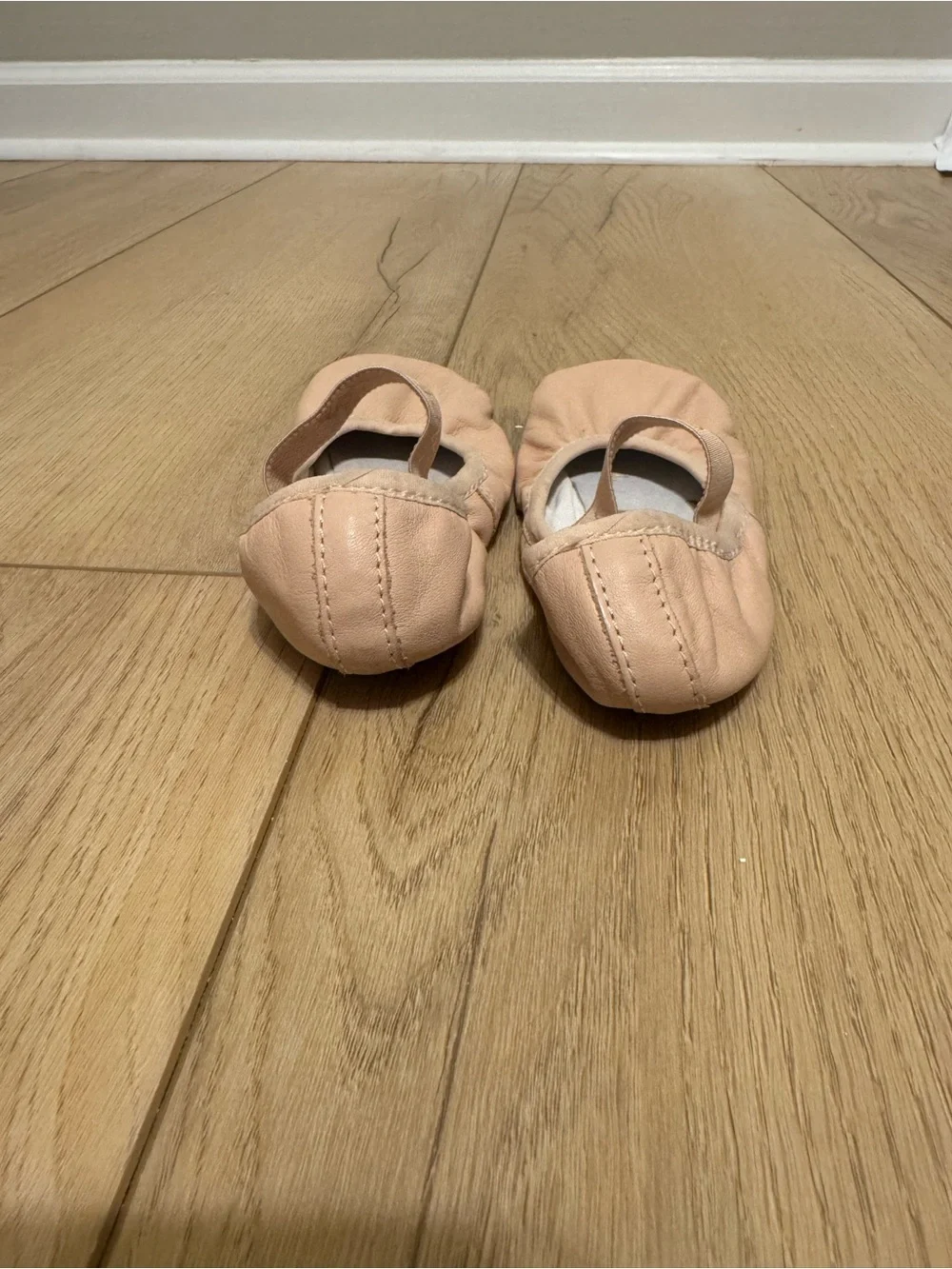 Capezio Kids Ballet Shoes in Peach